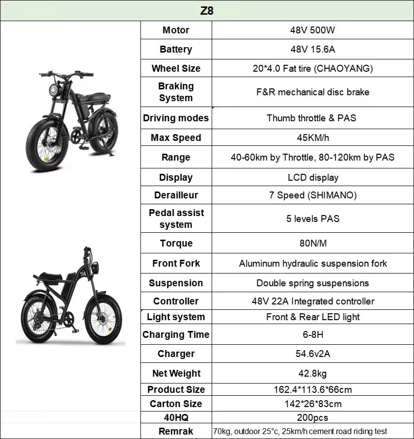 Z8 Electric Bike