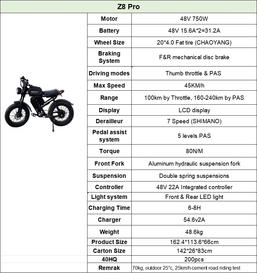 Z8 Pro Electric Bike