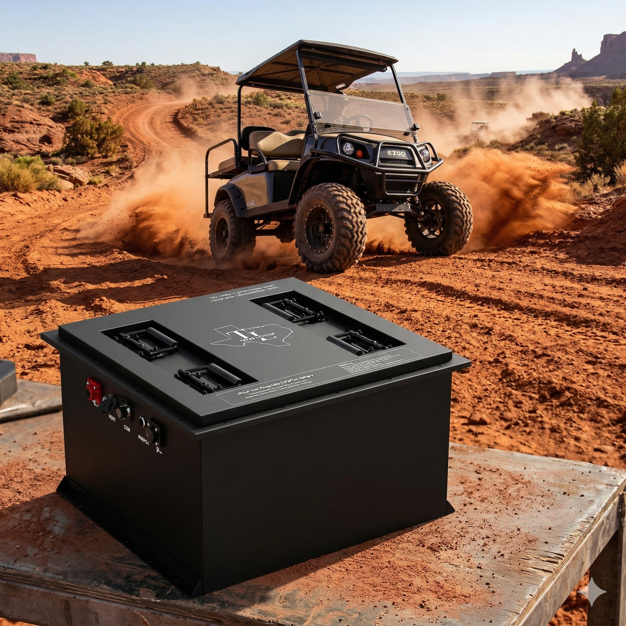 Texas Lithium 72V 150Ah Power-Grade Battery Bundle