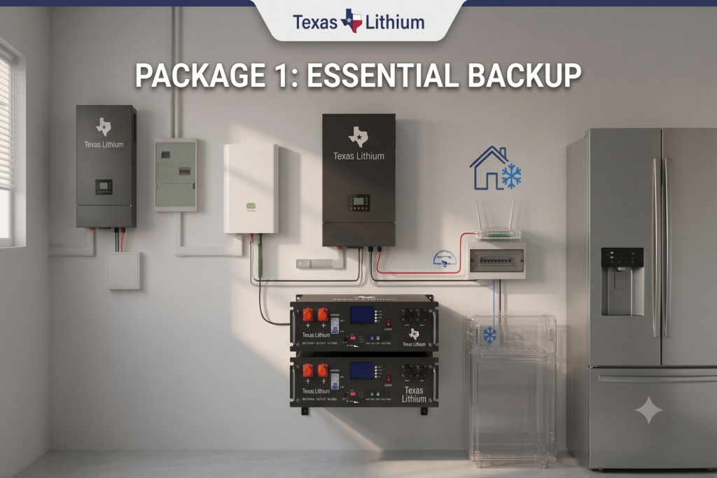 Essential Home Energy Texas Lithium